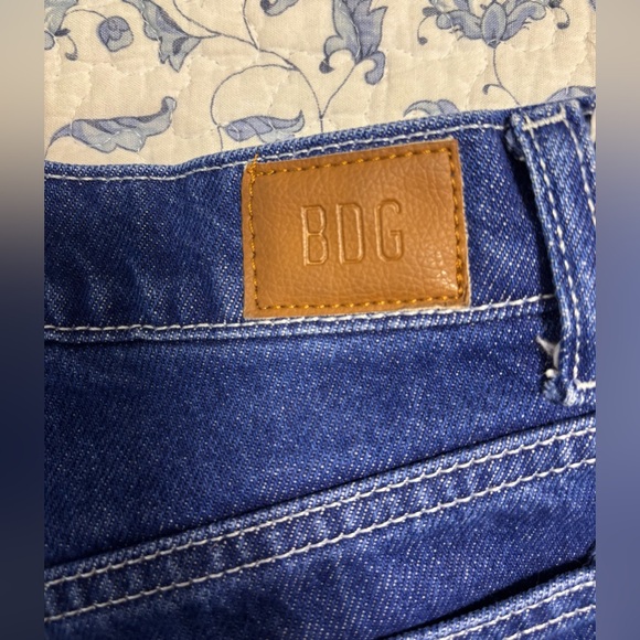 BDG Urban Outfitters Presley Blue Denim Jeans Size 24. Wide leg cargo Y2K vibes. - Picture 9 of 11